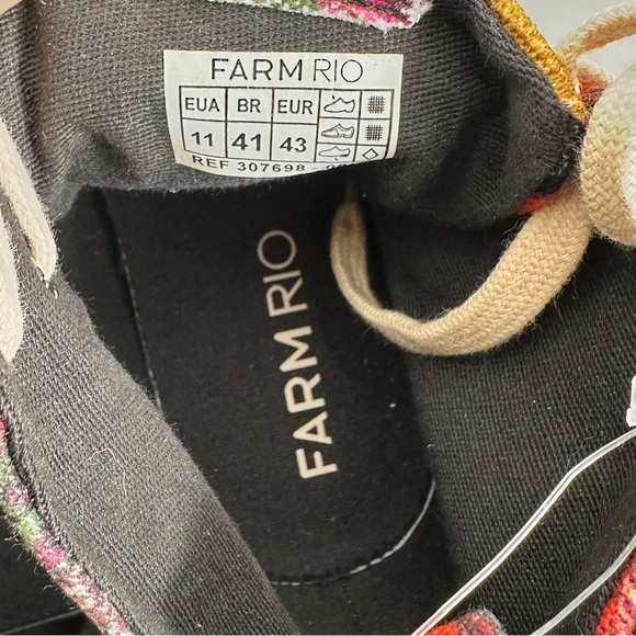 NWT FARM Rio Colorful High-Top Women's Sneakers Size 11/EUR 43 - Picture 12 of 12